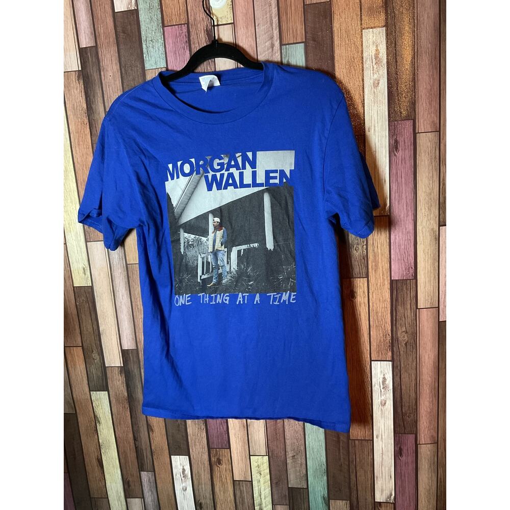 Port & Company Royal Blue Morgan Wallen One Thing at a Time S-Shirt Size Small